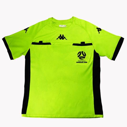 Kappa Referee Jersey Fluoro Green Men's